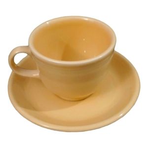 SET OF 4-Fiestaware Teacup and Saucer